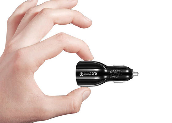 USB Γ USB ένας ανώτατος προσαρμοστής δύναμης ABS QC3.0 18W